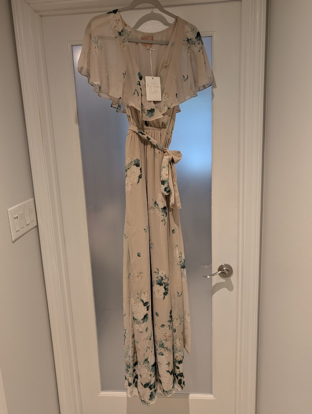 NEW! Show Me Your Mumu Audrey Bridesmaid Bouquet Toss Wrap Maxi Dress